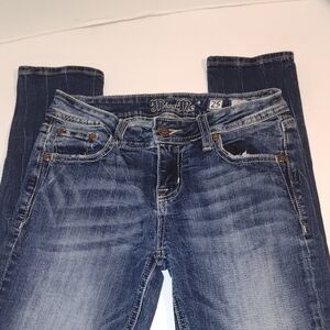 Miss Me Standard Skinny Size 25 Distressed Pockets Super Skinny